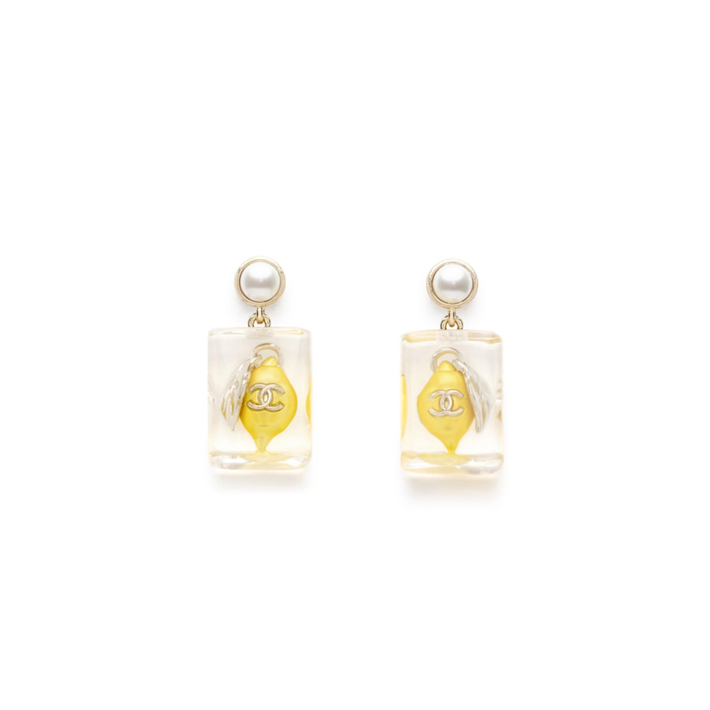 Ch**el lemon earrings abg760